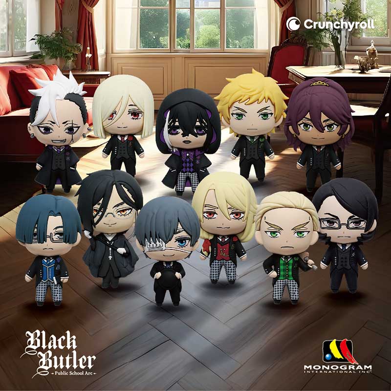 Black Butler 3D Foam Bag Clip Bling Bag Main image