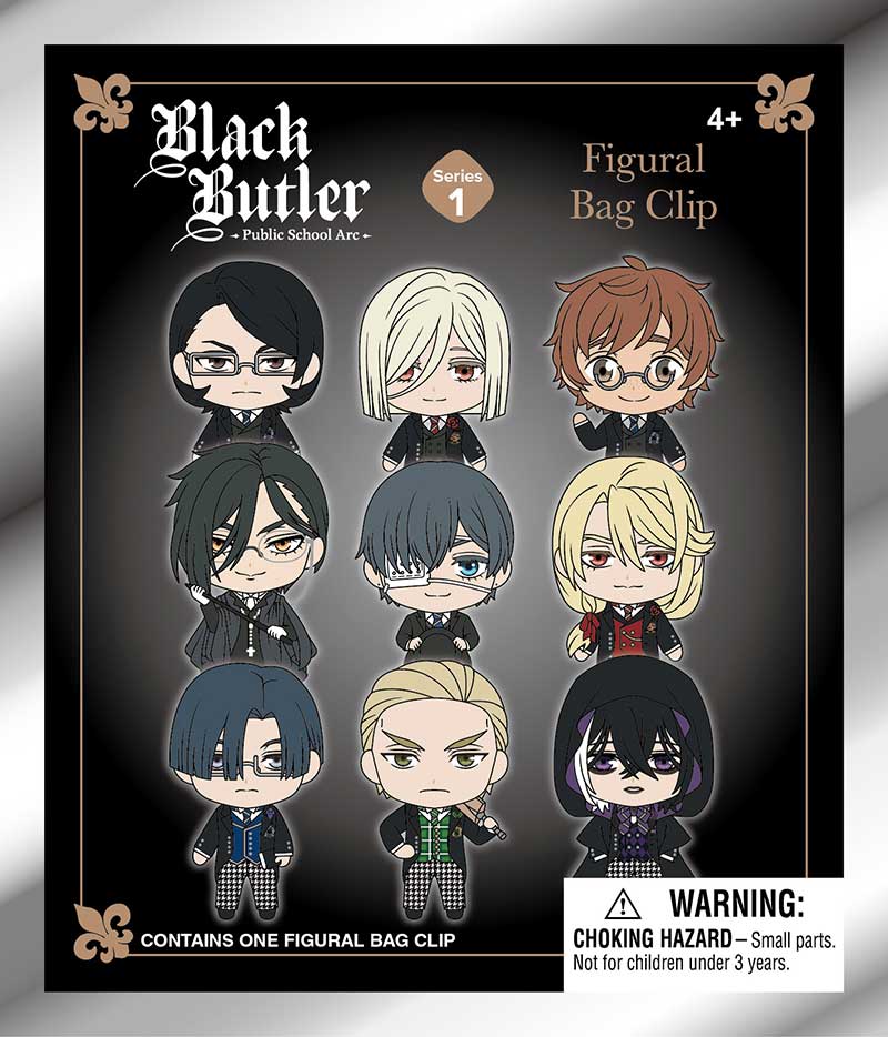 Black Butler 3D Foam Bag Clip Bling Bag Secondary image