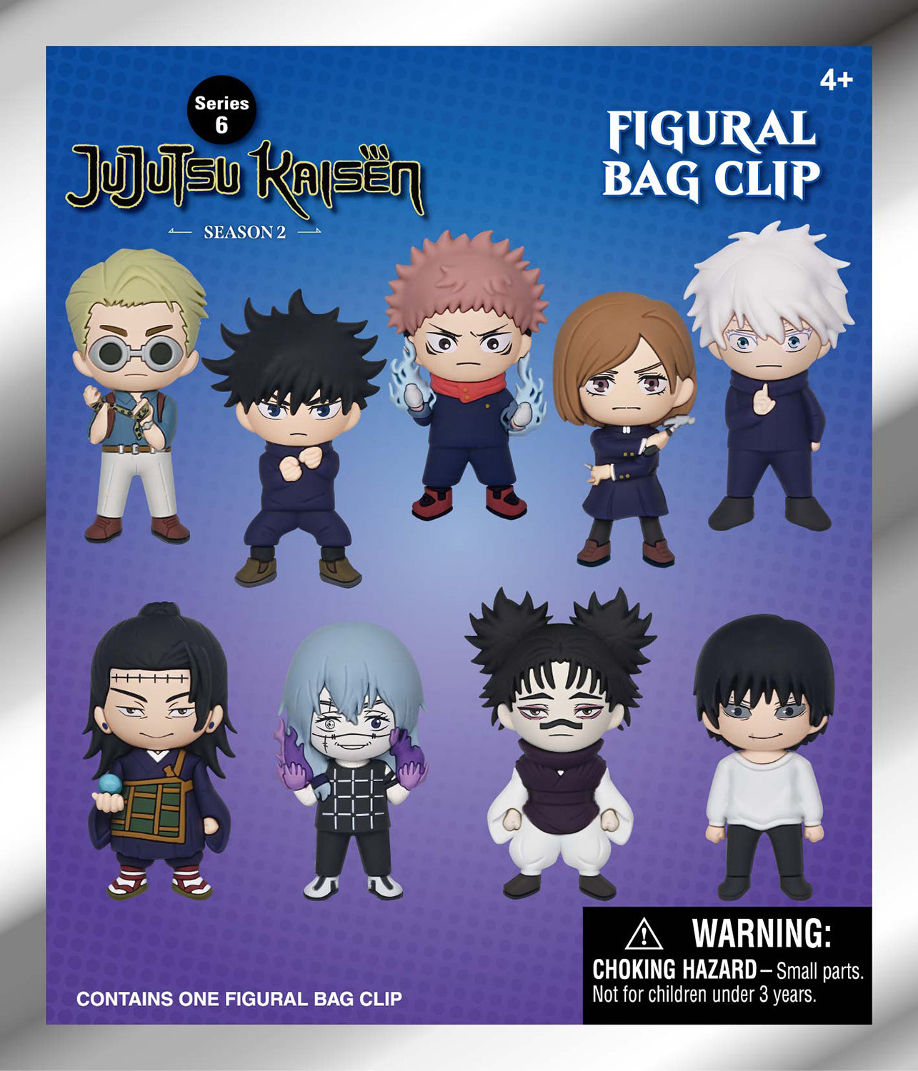 Jujutsu Kaisen 3D Foam Bag Clip Series 6 - Blind Bag Collectible Main image