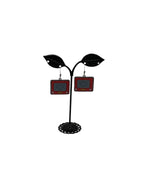 Etch a sketch earrings