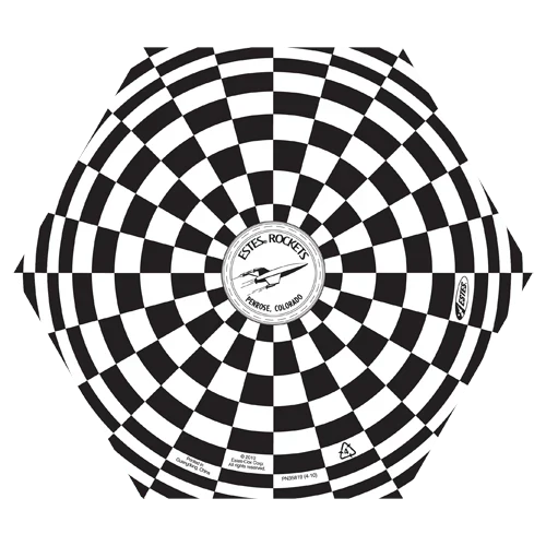 6 inch Printed Parachute