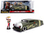 1951 Mercury Matt Green with Harley Quinn Diecast Figurine "DC Comics Bombshells" Series 1/24 Diecast Model Car by Jada