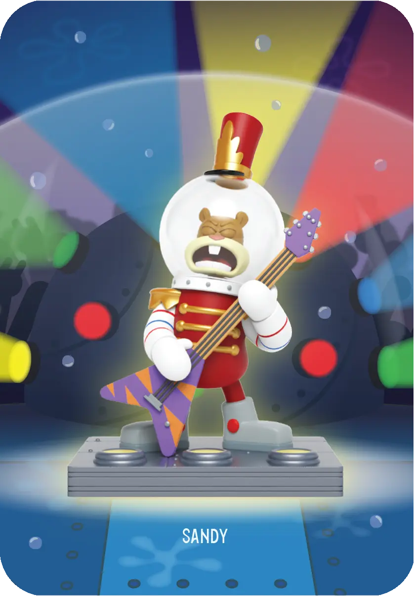 SpongeBob SquarePants: Band Geeks Series Blind Box (1 Blind Box) - Collectors World Toys