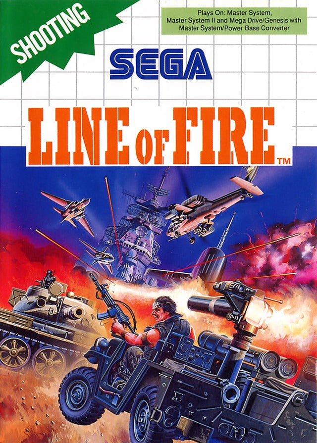 Line of Fire (Sega Master System) Main image