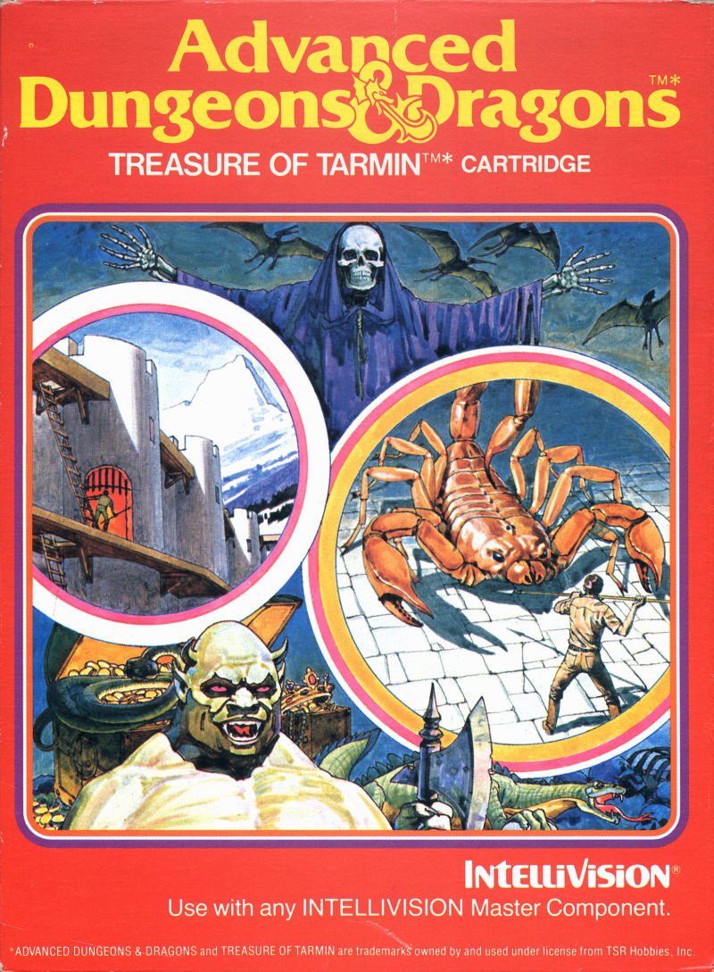 Advanced Dungeons & Dragons: Treasure of Tarmin (Intellivision) Main image