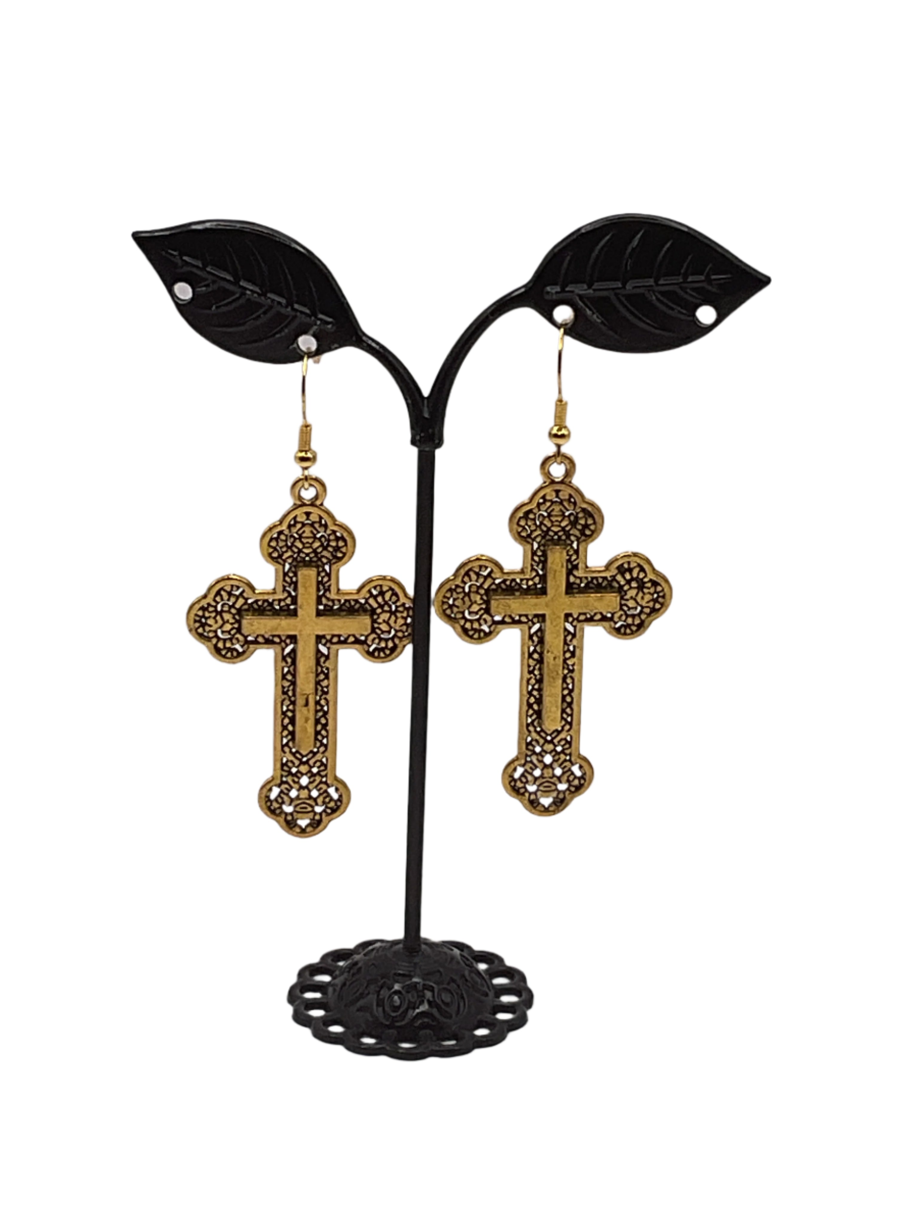 Cross earrings Main image