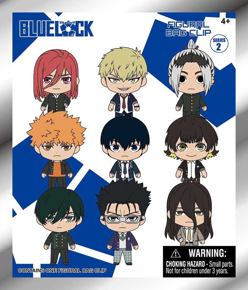 Blue Lock 3D Foam Bag Clip, Series 2 Blind Bag