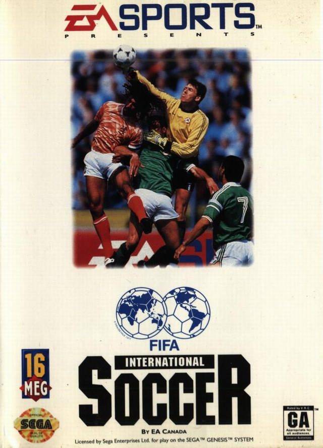FIFA International Soccer (Sega Genesis) Main image