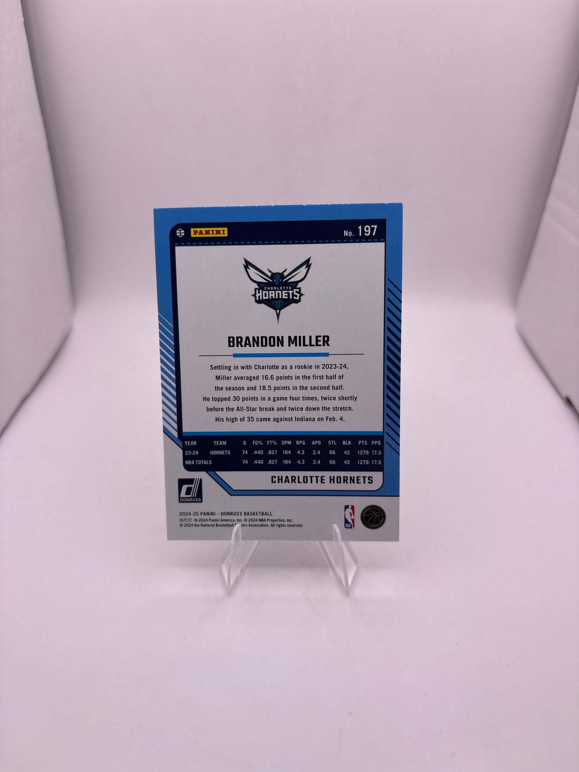 Donruss Brandon Miller