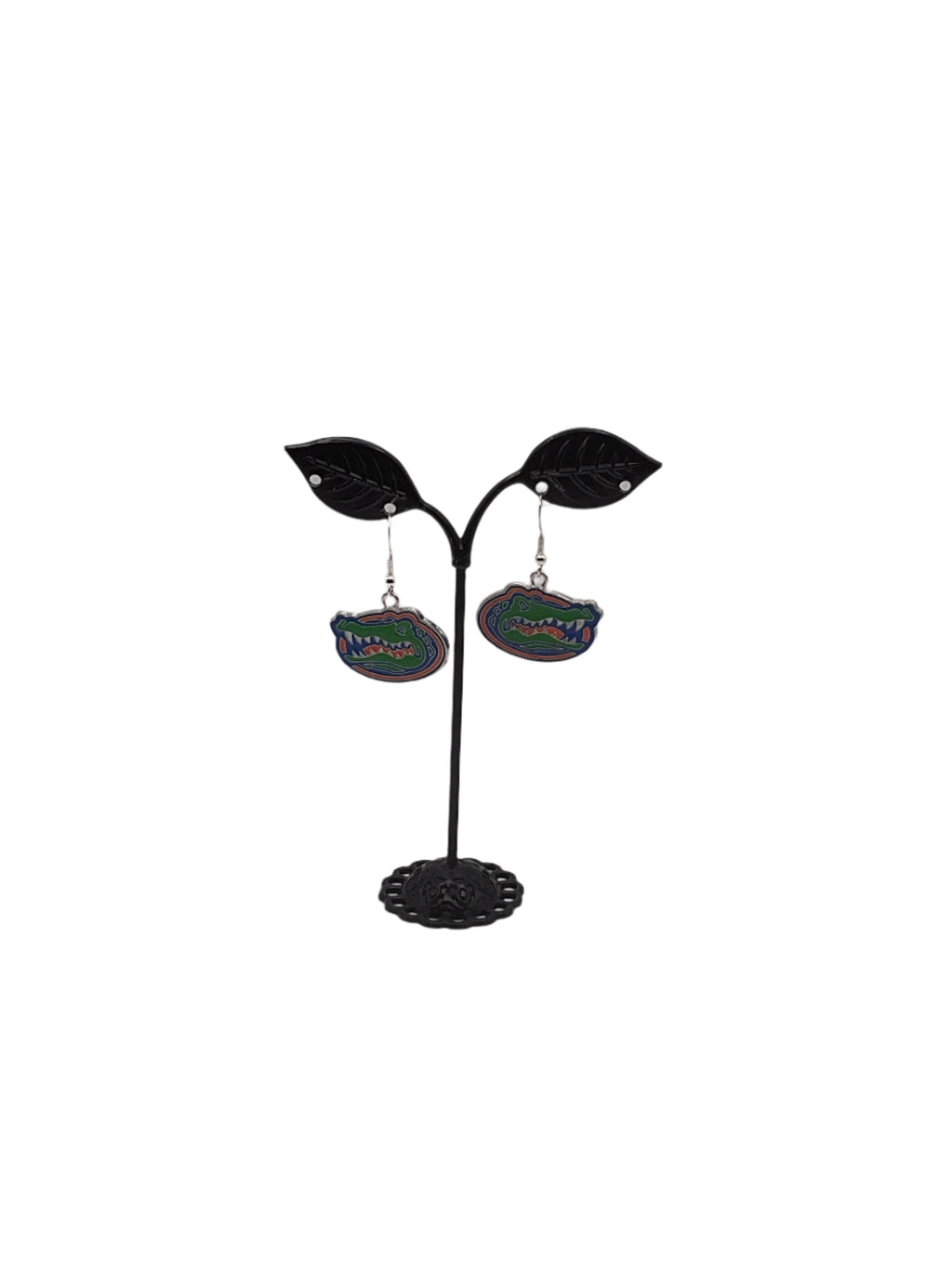 Florida Gator football earrings