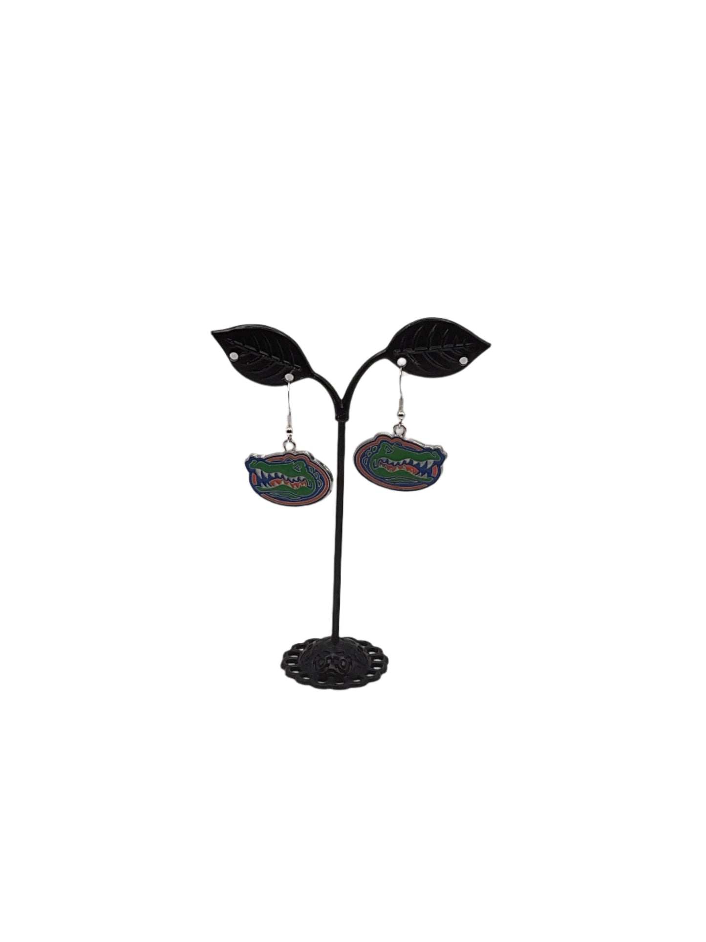 Florida Gator football earrings