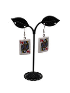 Heart Card Earrings