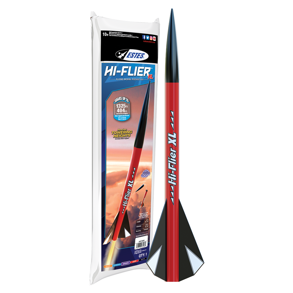 Estes Rockets - Hi-Flier XL Model Rocket Kit, Skill Level 2