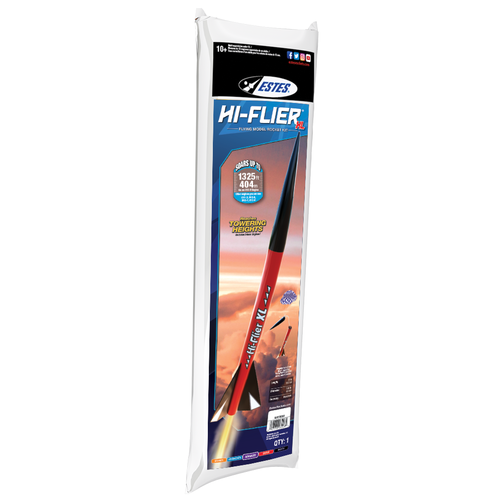 Estes Rockets - Hi-Flier XL Model Rocket Kit, Skill Level 2