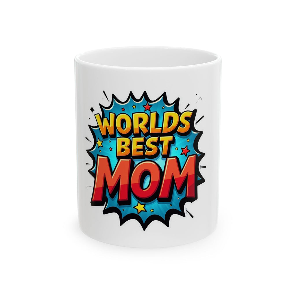Worlds Best Mom Ceramic Mug -