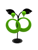 Large Colorful Earrings