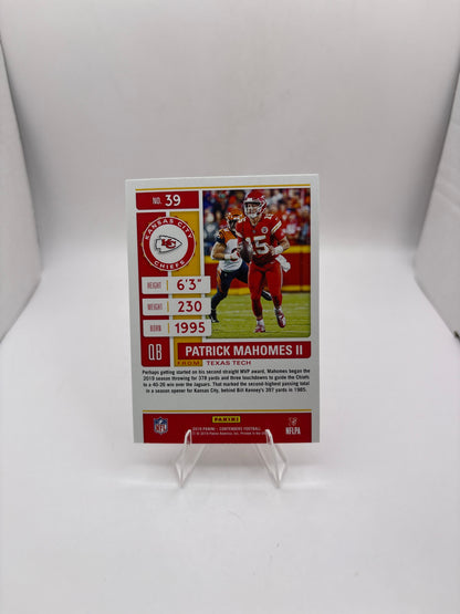 Contenders Patrick Mahomes II