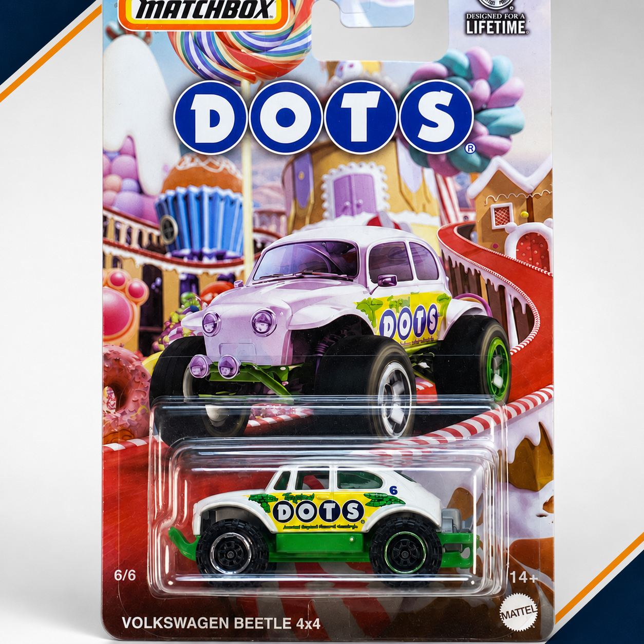 Matchbox Volkswagen Beetle 4x4 | Candy Series 6/6