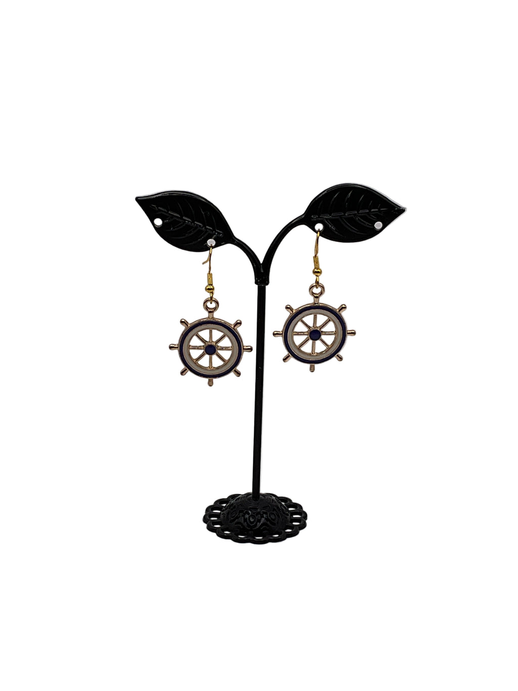 Ship Wheel Earrings