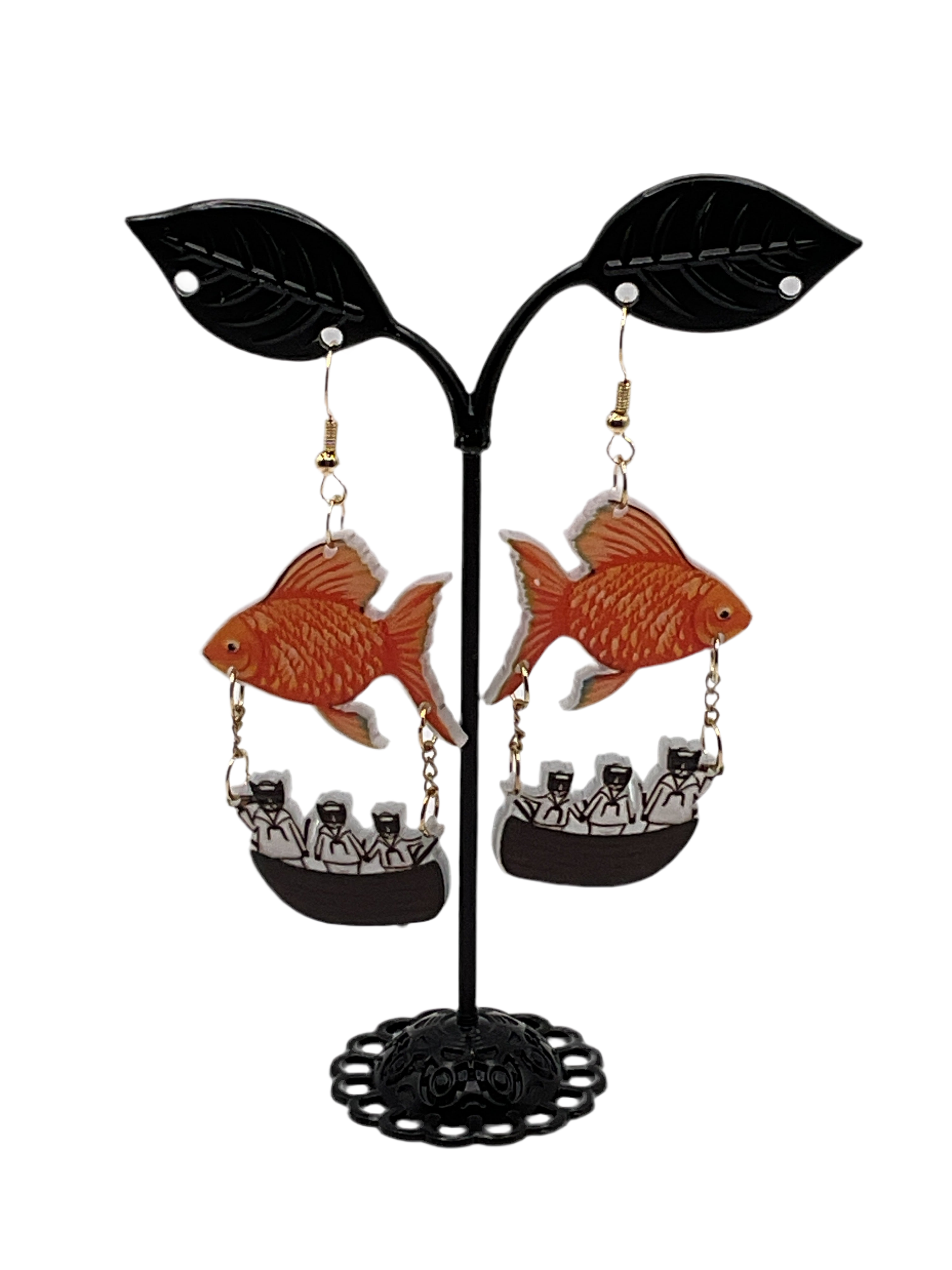Goldfish Earrings Main image