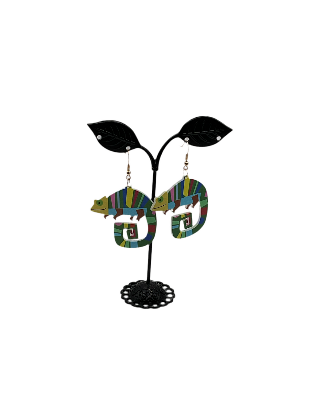 chameleon earrings