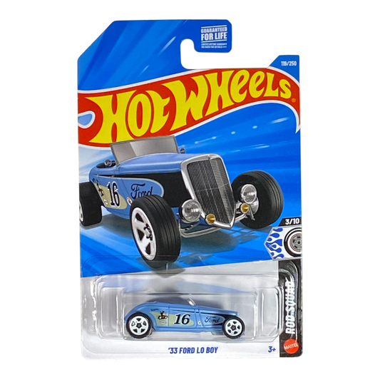 Hot Wheels '33 Ford Lo Boy - Rod Squad Series 3/10