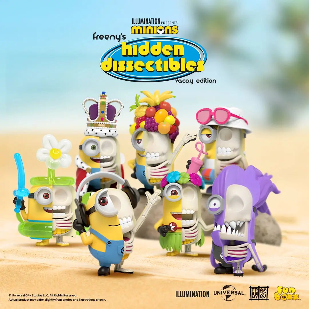 Freeny's Hidden Dissectibles Minions Series 01 - Vacay Edition Blind Box (1 Blind Box) - Collectors World Toys