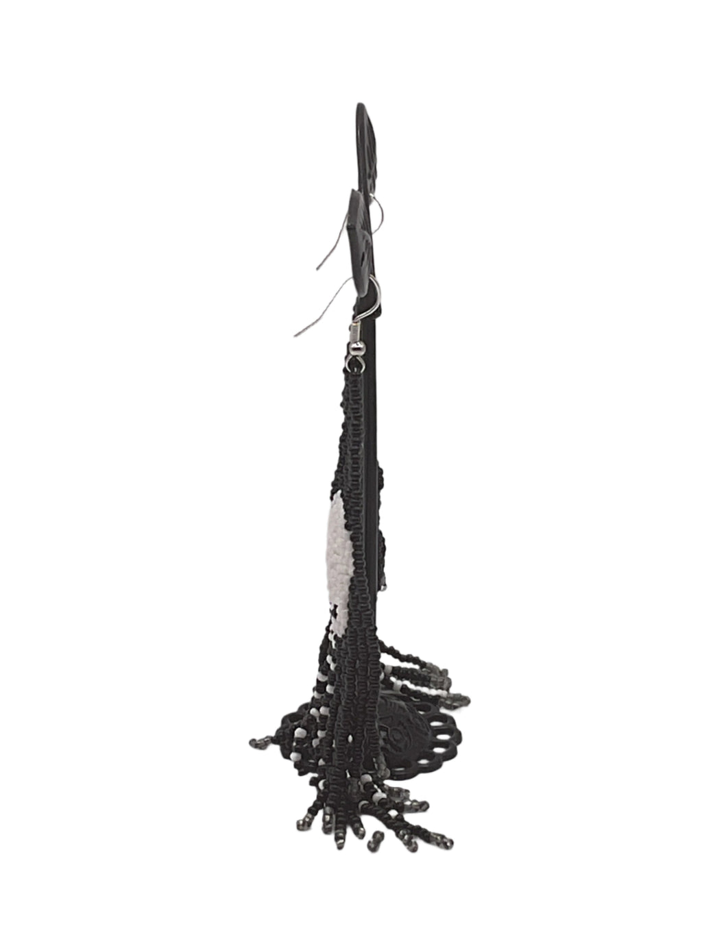 Skull Tassel Earrings