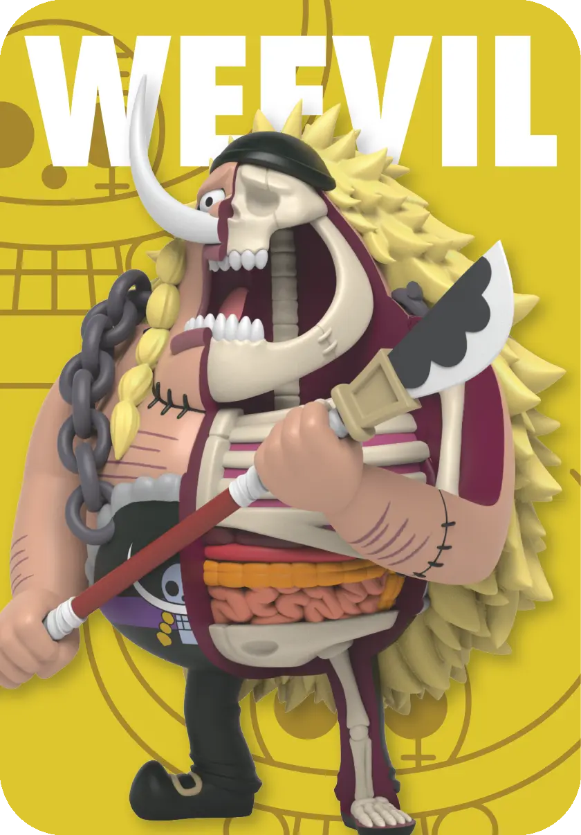 Freeny’s Hidden Dissectibles: One Piece (Warlords Edition) (1 Blind Box) - Collectors World Toys