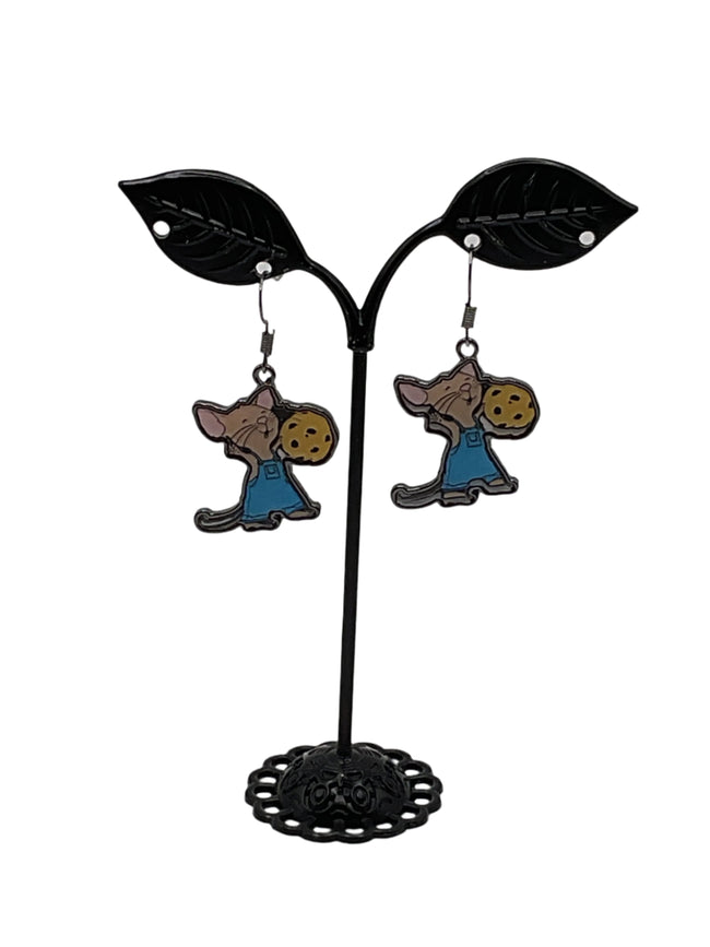 Kid’s Book Character Earrings Hover Image