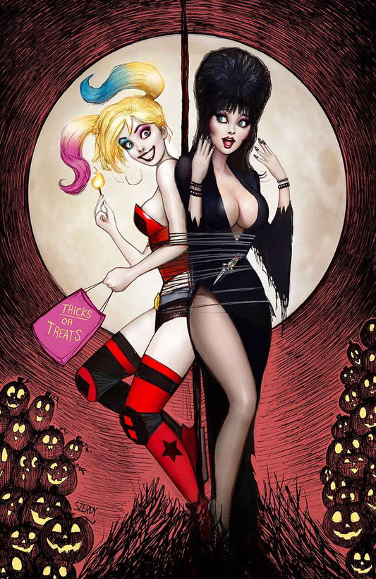 Harley Quinn X Elvira #1 - NYCC 2025 Exclusive Nathan Szerdy Variant (10/2025)