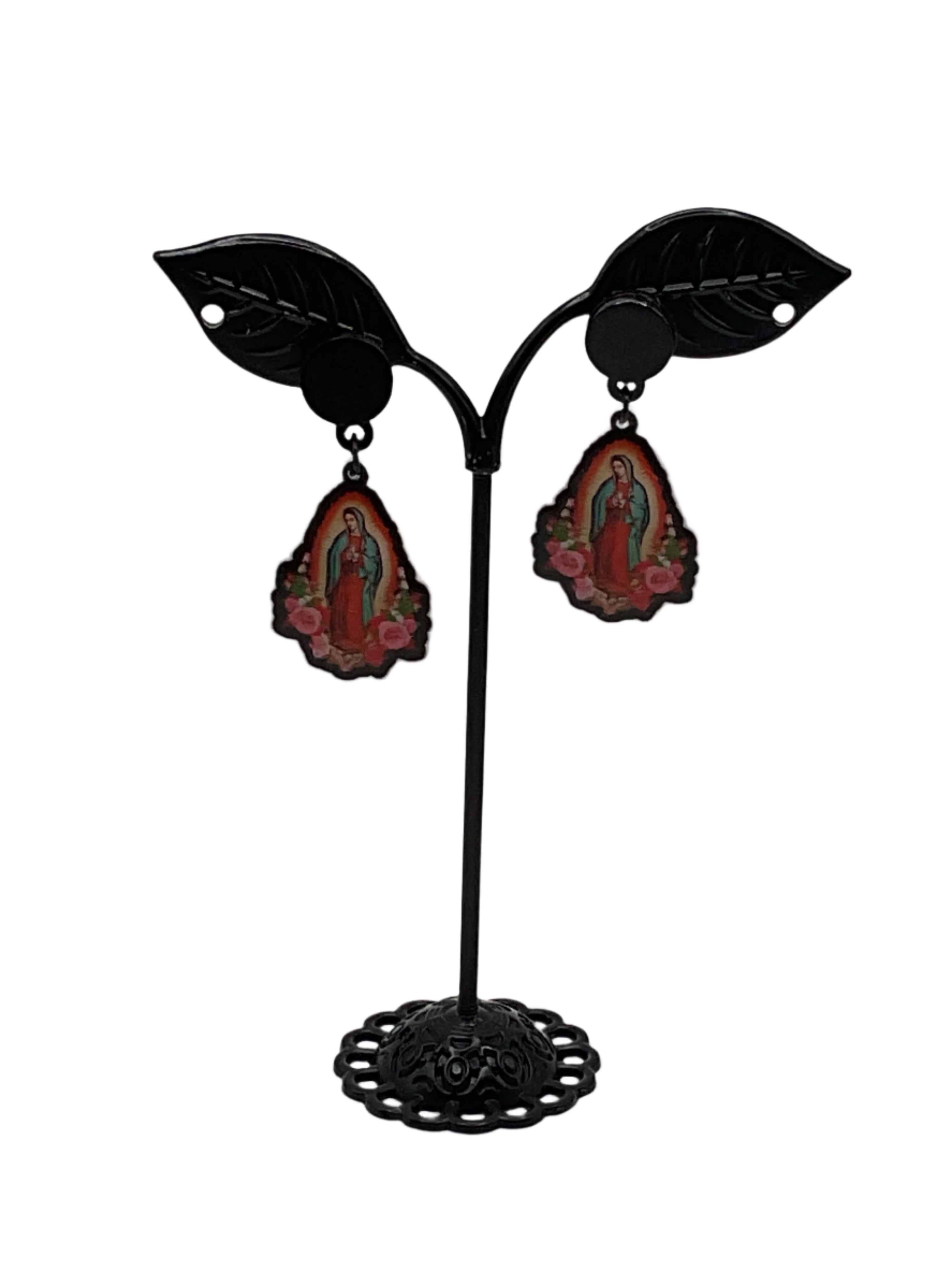 Religious Mary Earrings