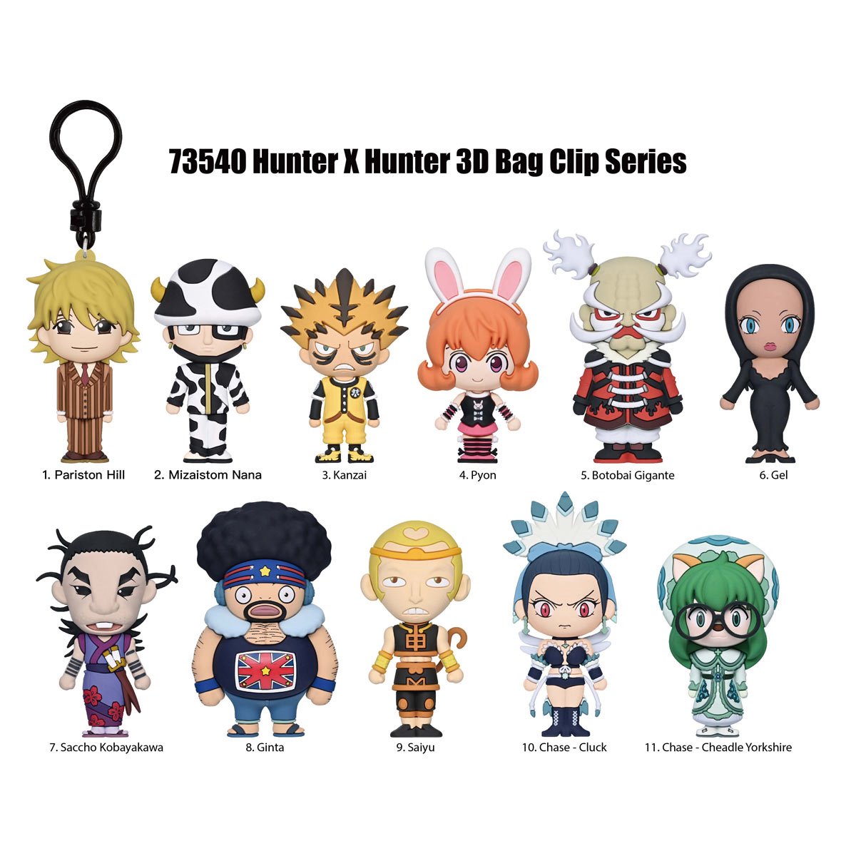 Hunter x Hunter Series 6 3D Foam Blind Bag Clip Secondary image