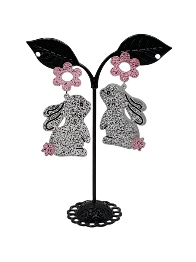 Easter Bunny Earrings Hover Image