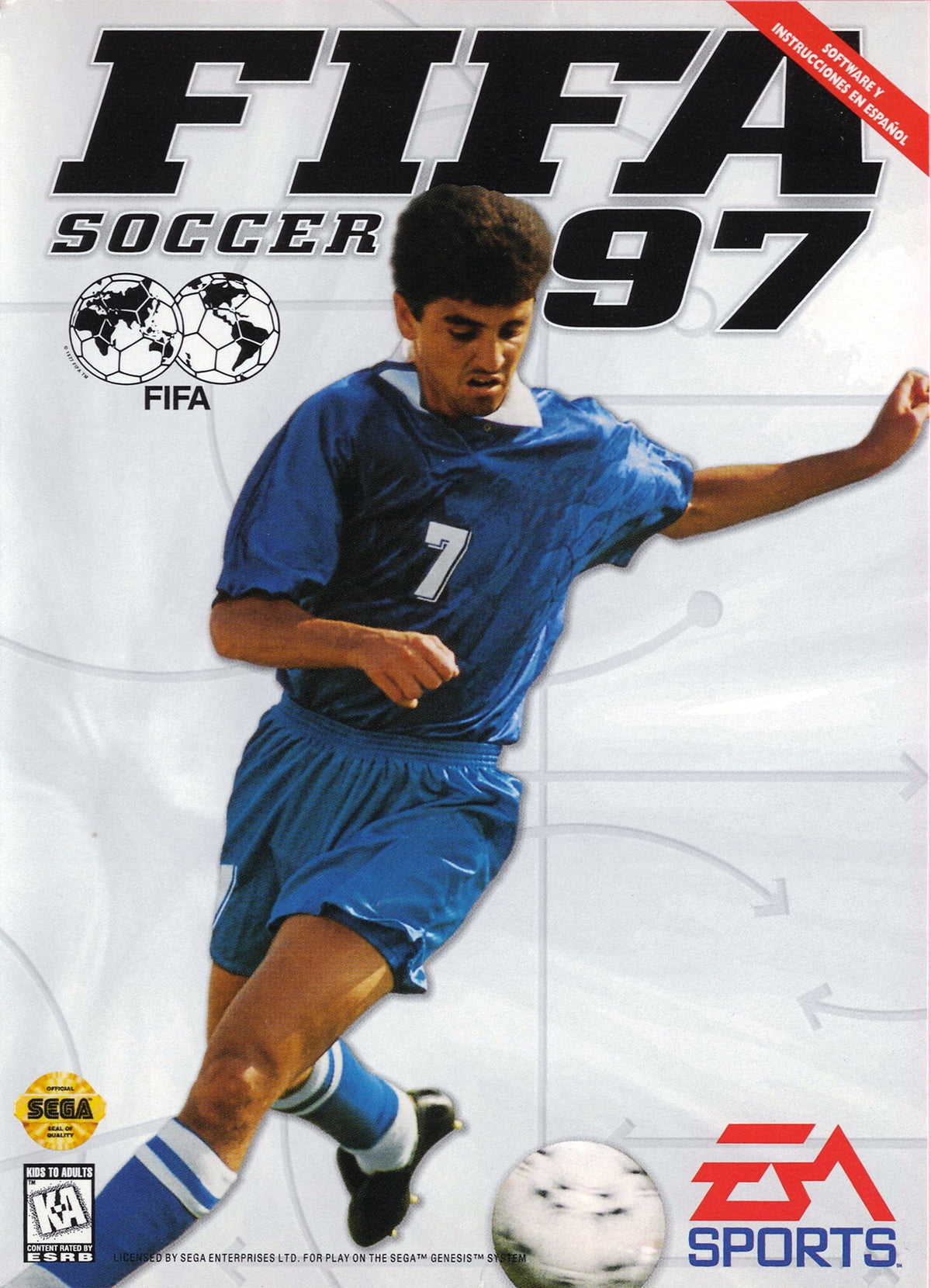 FIFA 97 Gold (Sega Genesis) Main image