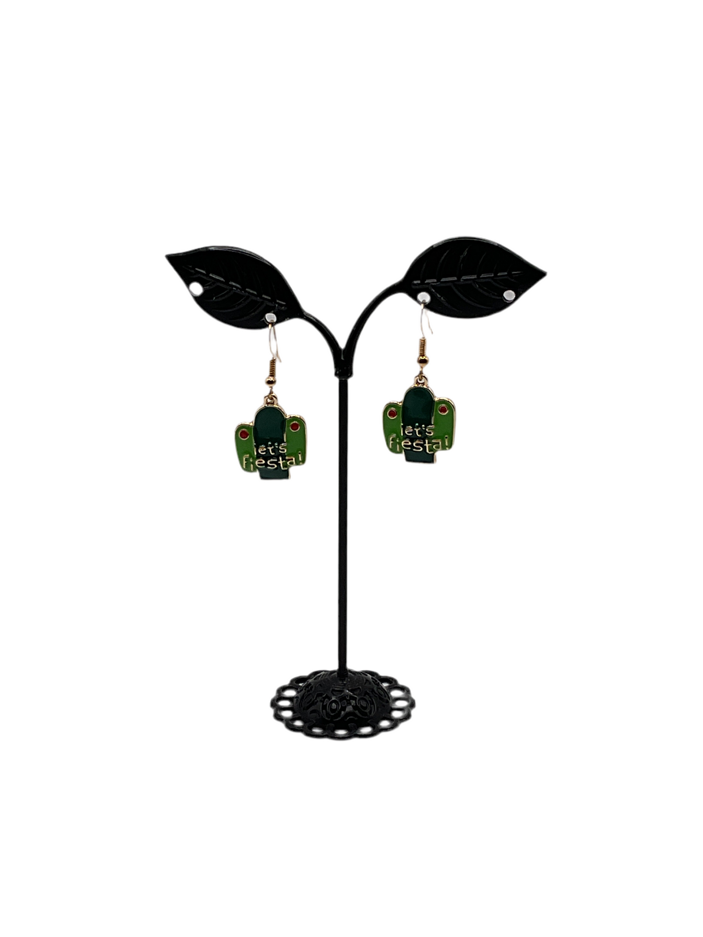 Cactus earrings