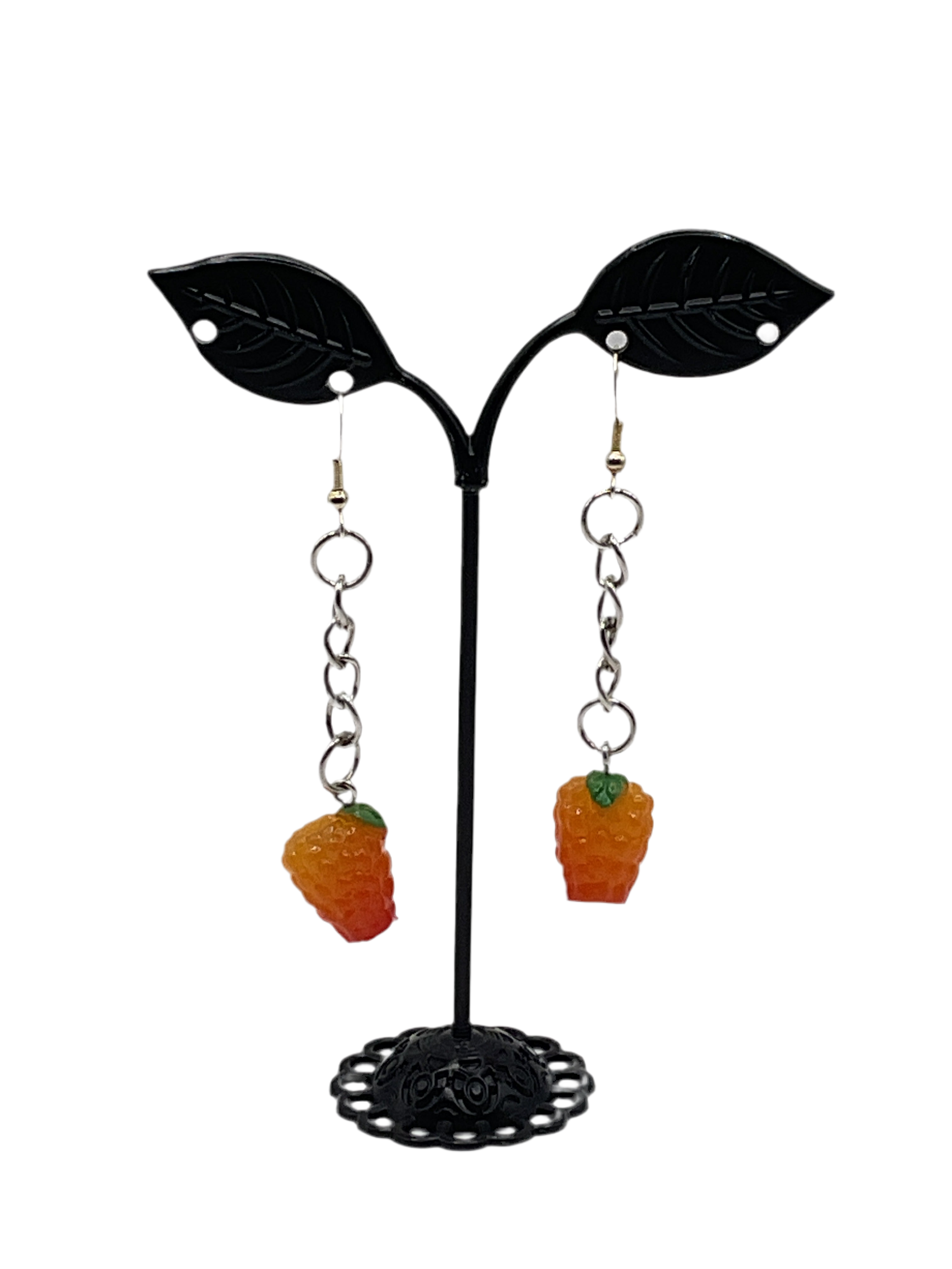 Raspberry Earrings Main image