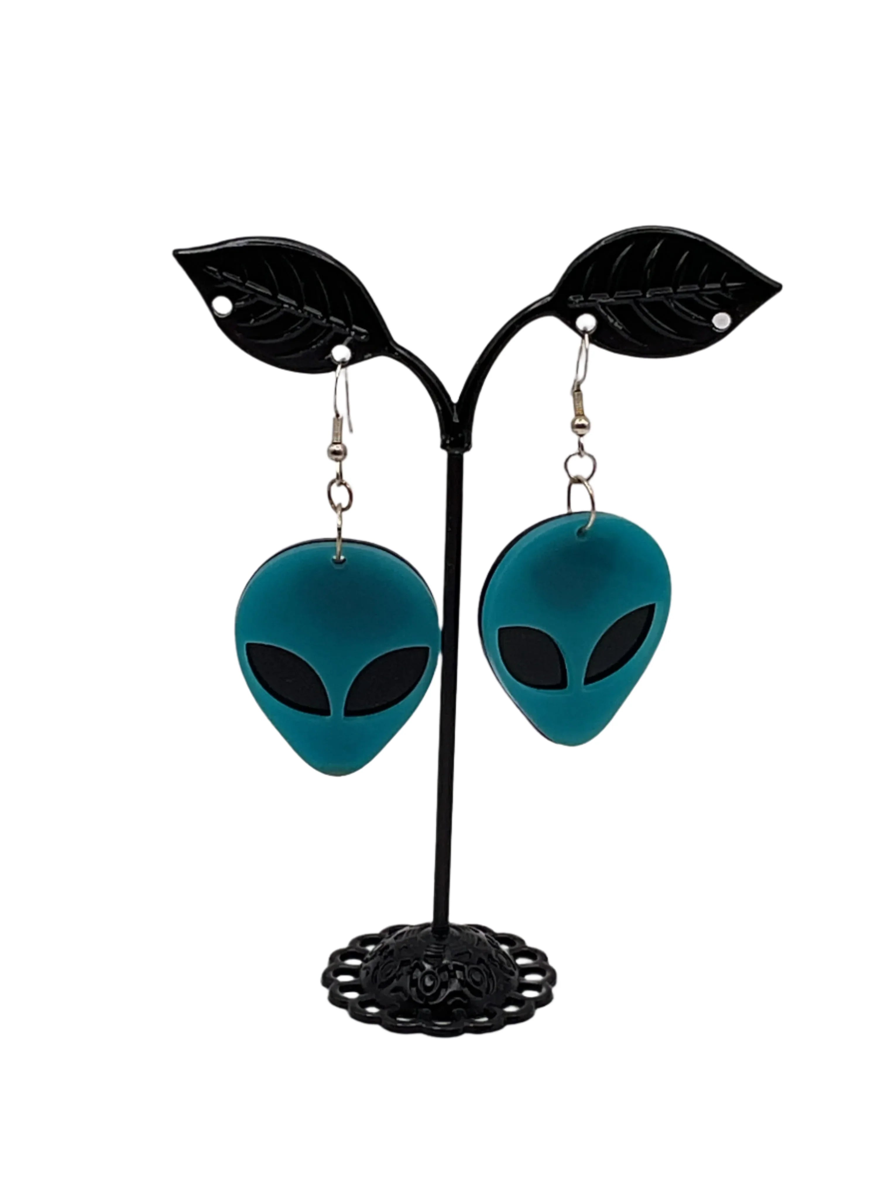 Alien head earrings Main image