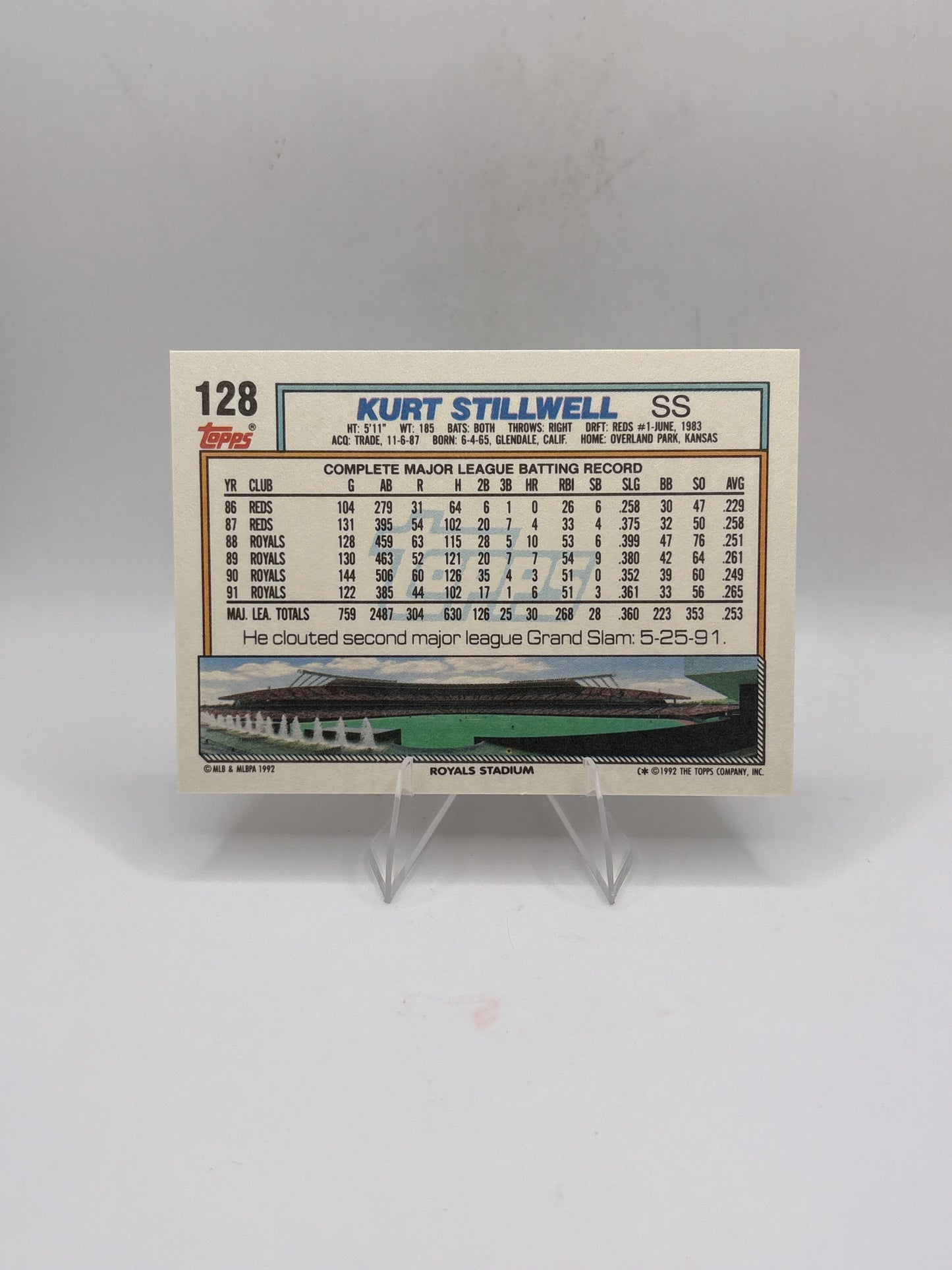 Topps Kurt Stillwell