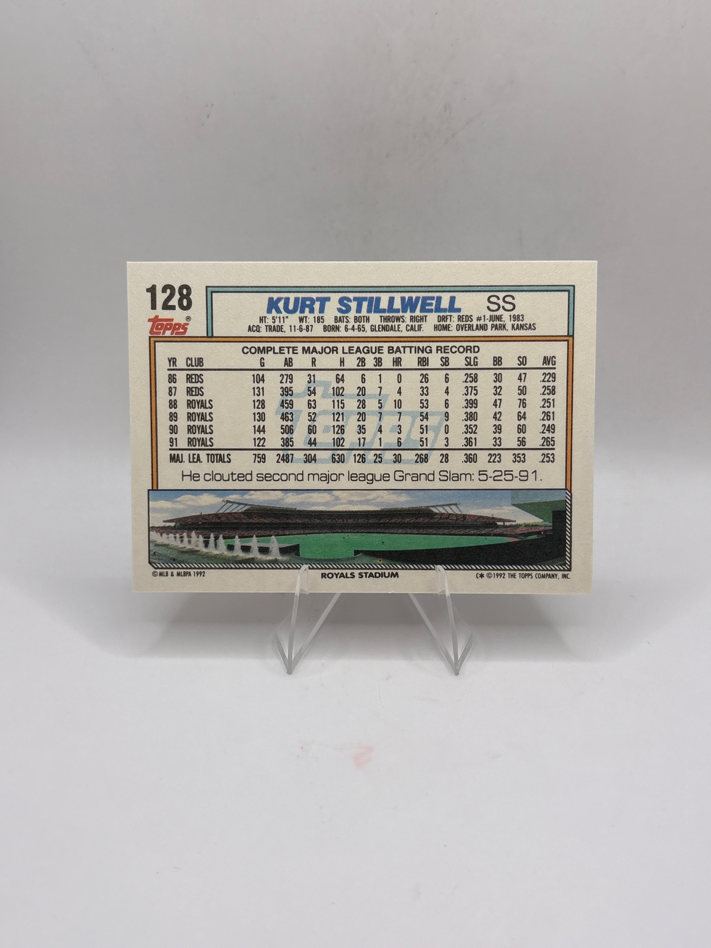 Topps Kurt Stillwell
