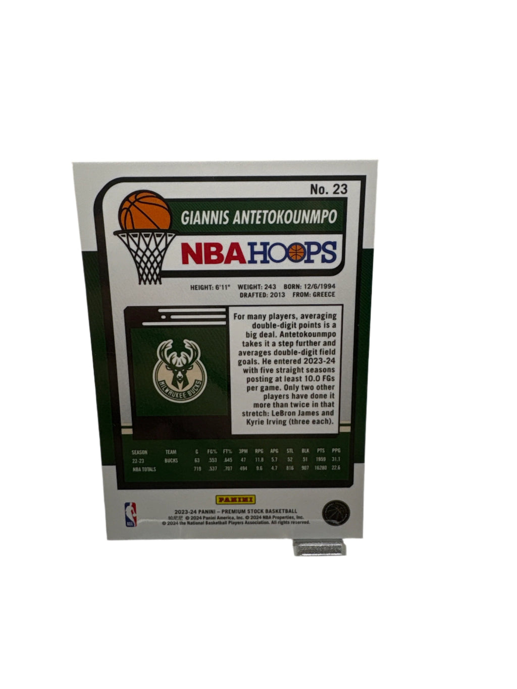 NBA Hoops Giannis Antetokounmpo