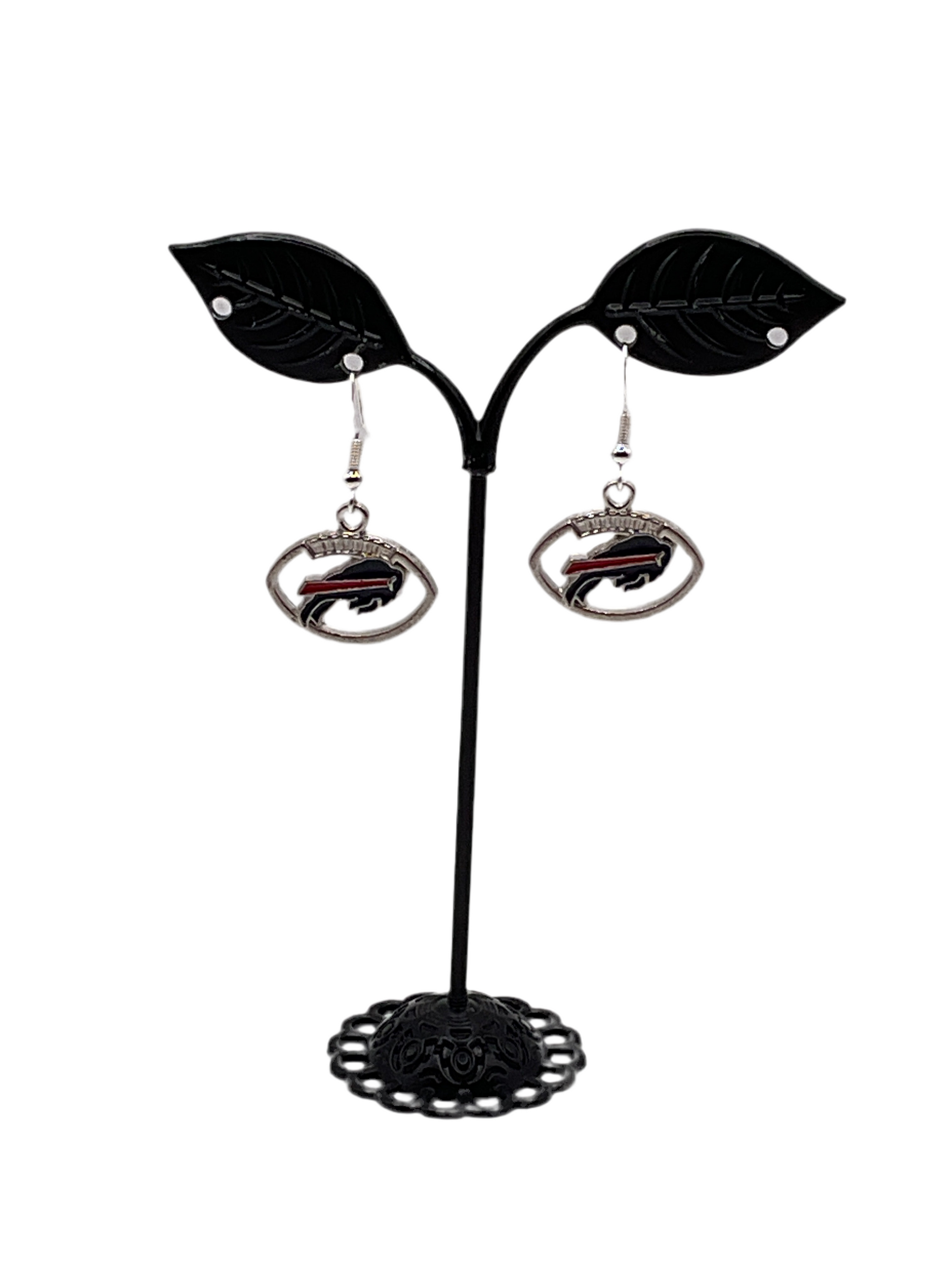 AFC Football Earrings Buffalo Bills~Football