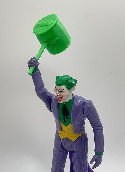 Vintage Kenner DC Super Powers Joker Hammer & Coat Tail 1984 Repro Part Batman