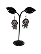 Horror Film Small Character Earrings