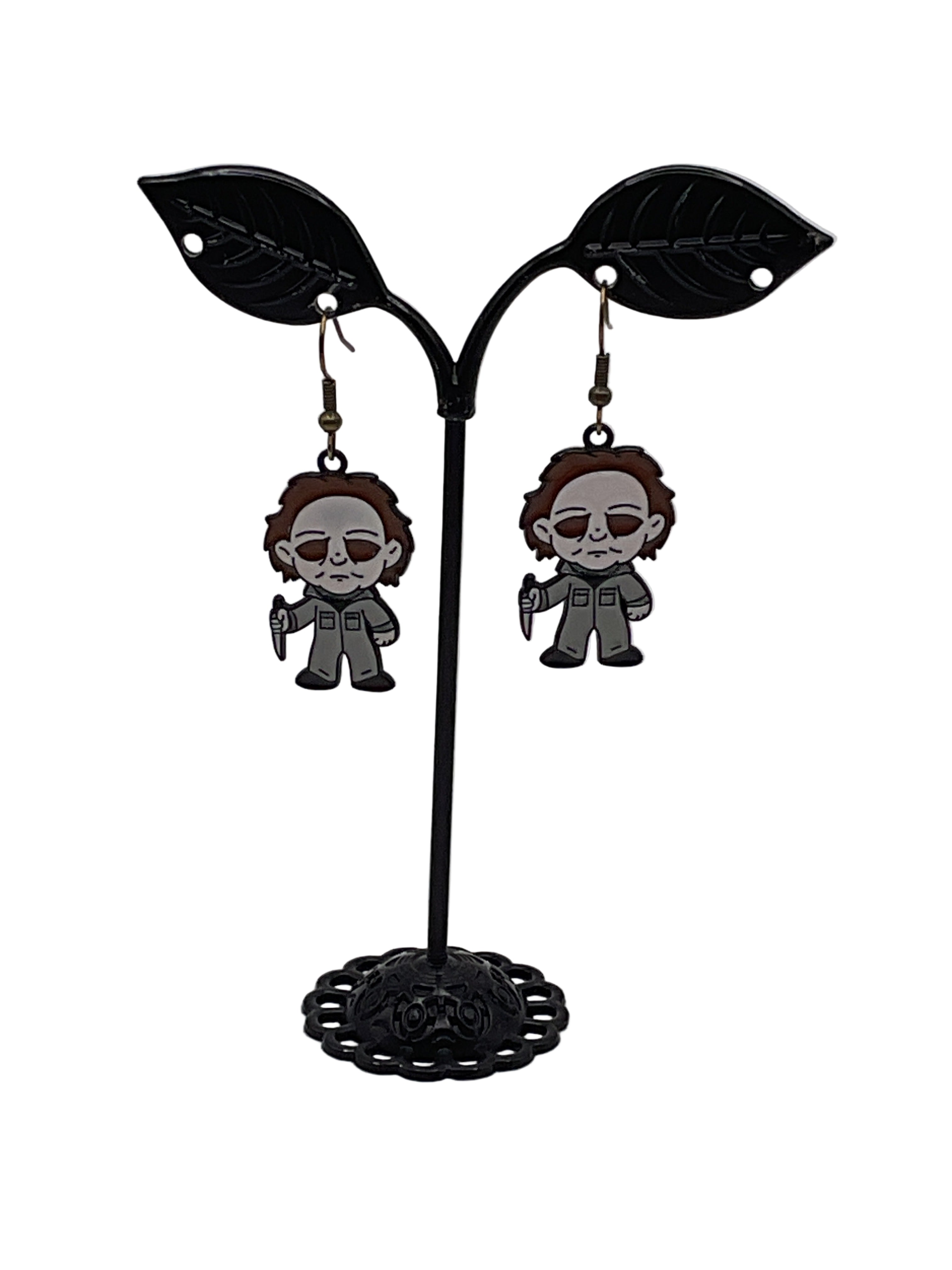 Horror Film Small Character Earrings