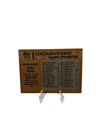 Topps Pete Rose