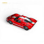 (Pre-Order) Rhino Model RM Ford GT40 - Transparent Red 1:64