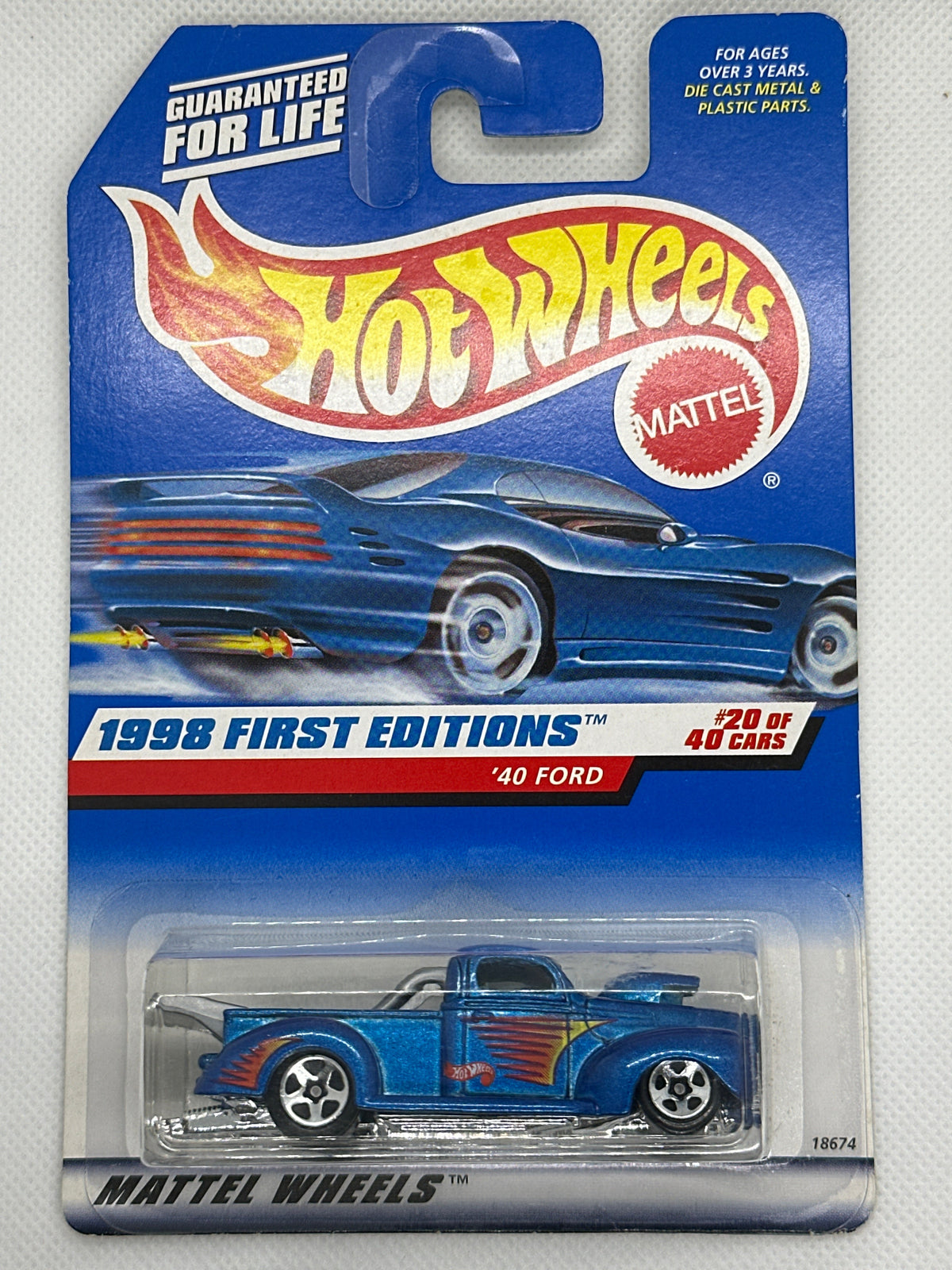 Hot Wheels Blue Cards Old (pt:2) Models 1:64 Assorted