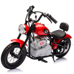 36V Freddo E-Chopper, Leather Seat, Rubber Air Wheels, Brushless Motor - Collectors World Toys