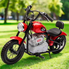 36V Freddo E-Chopper, Leather Seat, Rubber Air Wheels, Brushless Motor - Collectors World Toys